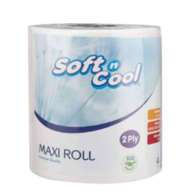 Hotpack Maxi Roll 130Mtrs 2Ply MR2W Hotpack