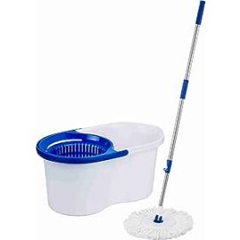 Neco 13L Spin Mop Bucket W/Ss Handle & Micro Refill 50-0065-14