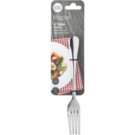 TEW 4PCS STAINLESS STEEL TABLE FORKS BST004