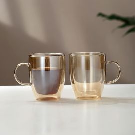 NEOFLAM BORO D/WALL 2PCS MUG SET 270ML DTC5727