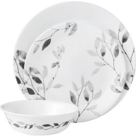 CORELLE 12 PCS DINNER SET MISTY LEAVES 4116493