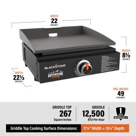 Blackstone 17 Inch Table Top Griddle