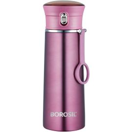Borosil Vacuum Travelease Flask Purple 360ml Bt360pe114
