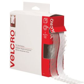 Velcro Tape 3/4" x 15feet Clear 91325 Velcro