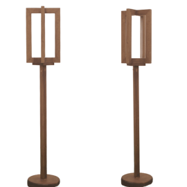 Elysian Decorative Lamp 25 X 25 X 134 Cm Ih401448