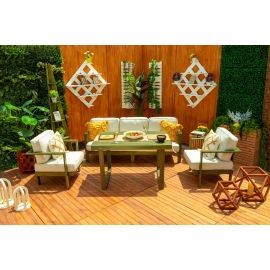 Grace Sofa Set 3+1+1+Table  Ih401420