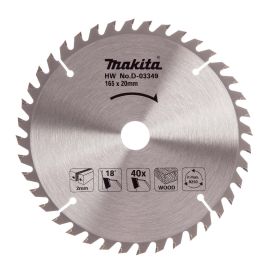 Makita ACC Circular Saw Blade 165mm x 40T D03349