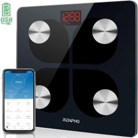 Renpho Bluetooth Body Fat Smart Scale Elis  Es-28Ml-Bk