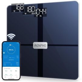Renpho Wifi Scale For Body Weightelis Aspire Es-Wbe28-Bk