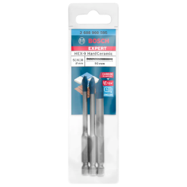 Bosch 5/6/8mm HEX-9 Hard Ceramic 3 set Tile Drill Bit 2608900595