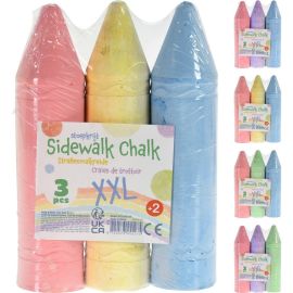 Chalk Sidewalk Jumbo Each Size 19.5X4.5Cm Set Of 15Pcs M16300100