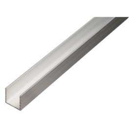 Alberts U Profile,Alu,Raw6X6X6X1/1 473808