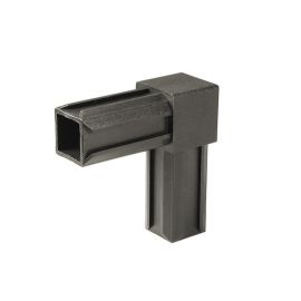 Alberts Xd Tube Connector 90°Pvc,Blackf20X20 426361