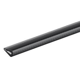 Alberts Step Edge Profile,Soft-PVC,Black10x7 426859
