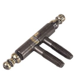 Walteco Single Pivot Hinge Ø 9X66Mm, Bronze-Plated Steel, 2 Sets 80127