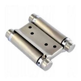 Walteco Pendulum Door Hinges 75Mm, Nickel-Plated 80517
