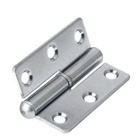 Walteco Butt Hinge 40X50Mm, Left, Zinc-Plated, 2 Pcs 80122