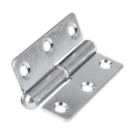 Walteco Butt Hinge 40X50Mm, Right, Zinc-Plated, 2 Pcs 80123