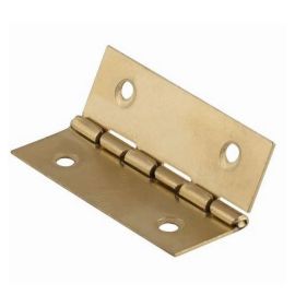 Walteco Decorative Hinge 20X30Mm, Brass-Plated, 2 Pcs 80104