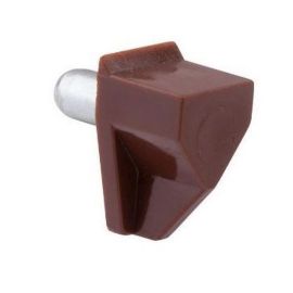 Walteco Shelf Support Ø 5Mm, Brown, 8 Pcs 84552