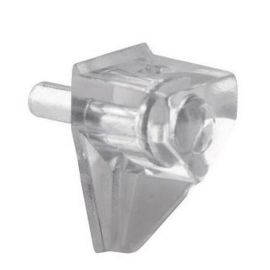 Walteco Shelf Support Ø 4Mm, Transparent, 8 Pcs 90690