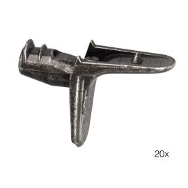 Walteco Shelf Support Ø 5Mm, Black, 20 Pcs 60077