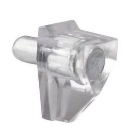 Walteco Shelf Support Ø 5Mm, Transparent, 8 Pcs  90575