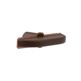 Walteco Shelf Support Ø 5Mm, Plastic, Brown, 8 Pcs  90534