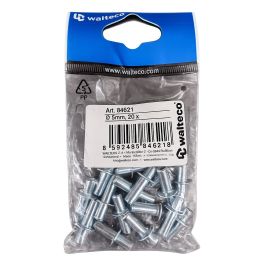 Walteco Shelf Support Ø 5Mm, 20 Pcs 84621
