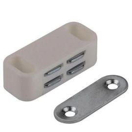 Walteco Magnetic Catcher 4 Kg, White, 2 Pcs 84508