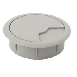 Walteco Cable Cut-Out, Ø 60Mm, Plastic, Grey 90479