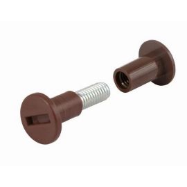 Walteco Connecting Screw M6X26-36Mm, Brown, 4 Pcs 90470