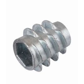 Walteco Screw In Sleeve Without Thread M6Mm, 4 Pcs 84574