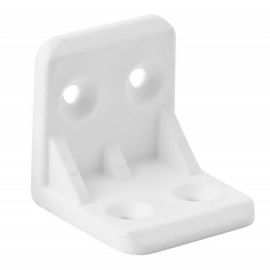 Walteco Connecting Angle 28X28X28Mm, Plastic, White, 1Pcs 92671