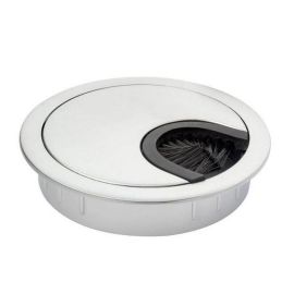 Walteco Cable Cut-Out, Ø 60Mm, Metal, Mat Chrome 90555