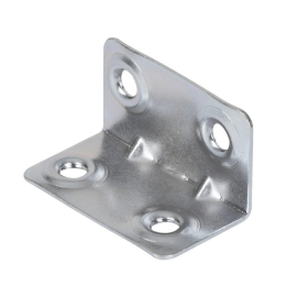 Walteco Furniture Angle  21X21X37Mm, Zinc-Plated 84609