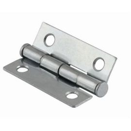 Walteco Slim Hinge 20X30Mm, Zinc-Plated 80107