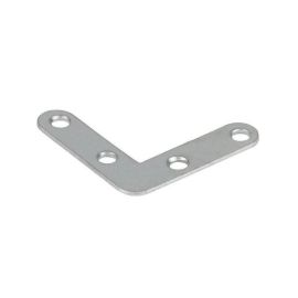 Walteco Connecting Flat Angle 40X40X10Mm, Zinc-Plated 451