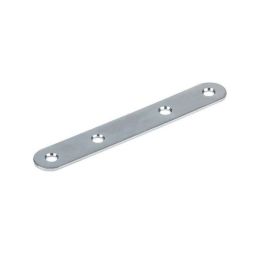 Walteco Connecting Plate 100X15X2Mm, Zinc-Plated 84602