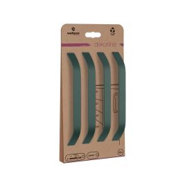 Walteco Set Of Furniture Handles Lugano 160Mm, Green Matt, 4 Pcs. 7751