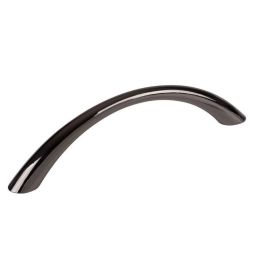 Walteco Furniture Handle Gitka 96Mm, Nickel Black Polished 7504