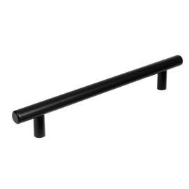 Walteco Furniture Handle Maxim 160Mm, Black Matt 7346