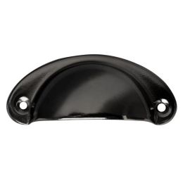 Walteco Furniture Handle Skive 66Mm, Zinc Black 7246