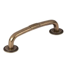 Walteco Furniture Handle Cascia 96Mm, Brass Antique 7238