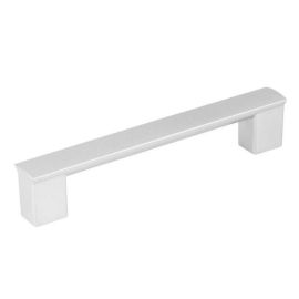 Walteco Furniture Handle Porta 128Mm, Plastic, Silver 7111