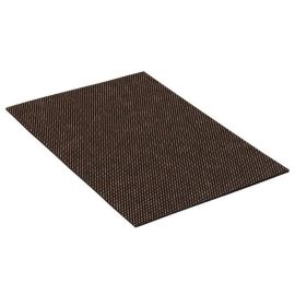 Walteco Felt Blank With Non-Slip Dots 200X300Mm, Self-Adhesive, Brown 85194