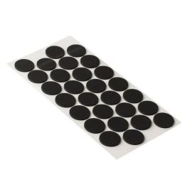 Walteco Anti-Slip Pads Eva Ø 28Mm, Self-Adhesive, Black, 28 Pcs 85102