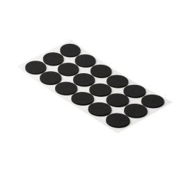 Walteco Anti-Slip Pads Eva Ø 35Mm, Self-Adhesive, Black, 18 Pcs 85103