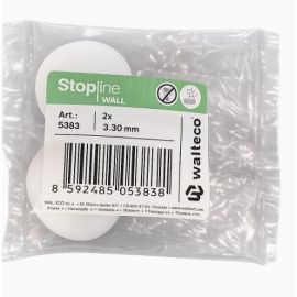 Walteco Door Stop Ø 30Mm, White, 2 Pcs 5383