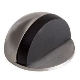 Walteco Door Stop Ø 45X25Mm, Self Adhesive, Stainless Steel Brushed 5331